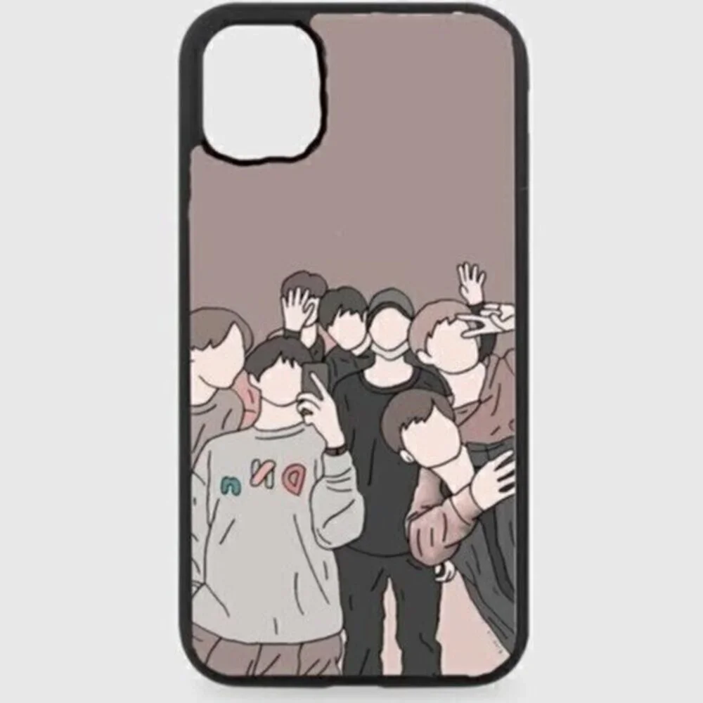 BTS Illustration Phone Case